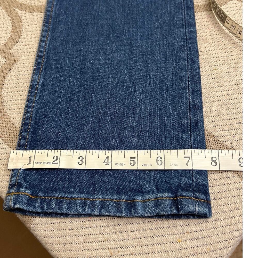 Abercrombie & Fitch The 90’s Straight Ultra High Rise Dark Blue Jeans, size 25/0 - Picture 10 of 13
